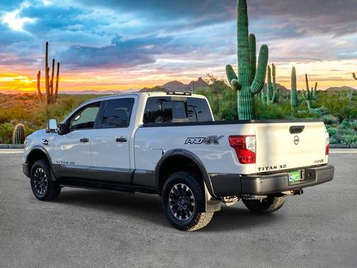 White 2018 Nissan Titan XD PRO-4X
