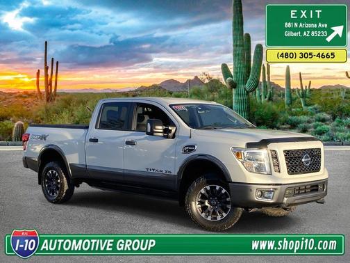 White 2018 Nissan Titan XD PRO-4X