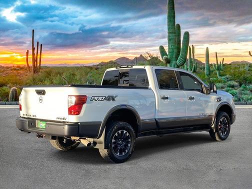 White 2018 Nissan Titan XD PRO-4X