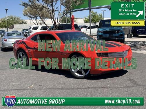 Inferno Orange Metallic 2012 Chevrolet Camaro 2LT