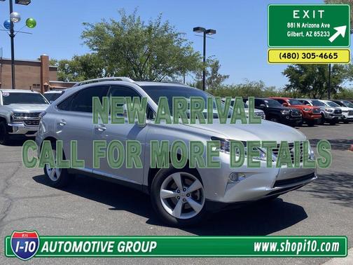 Silver Lining Metallic 2014 Lexus RX 350