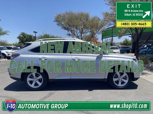 Silver Lining Metallic 2014 Lexus RX 350