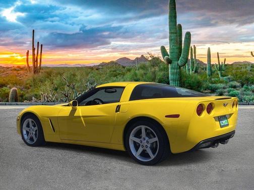 Velocity Yellow Tinted Clearcoat 2007 Chevrolet Corvette Base