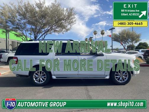 Oxford White 2017 Ford Expedition EL Limited