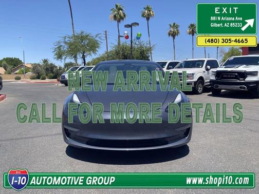 Gray 2022 Tesla Model 3 Base