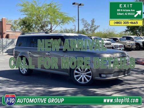 Mineral Gray Metallic 2013 Ford Flex Limited w/EcoBoost