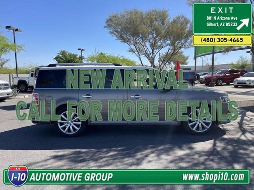 Mineral Gray Metallic 2013 Ford Flex Limited w/EcoBoost