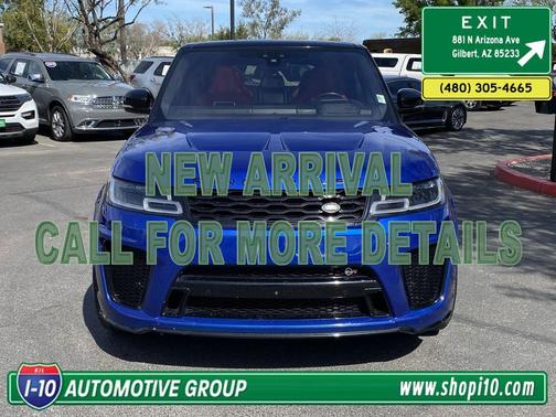 2020 Land Rover Range Rover Sport 5.0L Supercharged SVR
