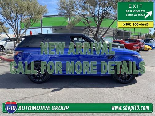 2020 Land Rover Range Rover Sport 5.0L Supercharged SVR