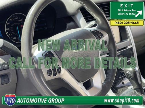 White Platinum Tri-Coat Metallic 2014 Ford Edge Limited