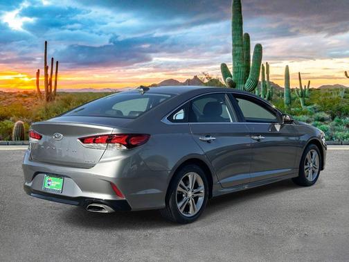 Machine Gray 2018 Hyundai SONATA Limited