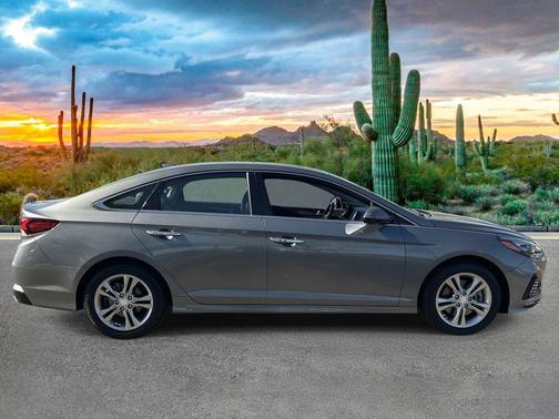 Machine Gray 2018 Hyundai SONATA Limited
