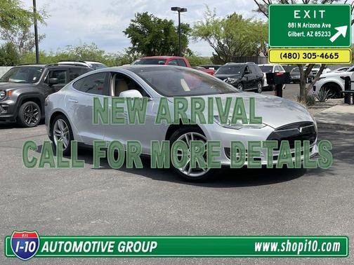 Gray Metallic 2013 Tesla Model S Base