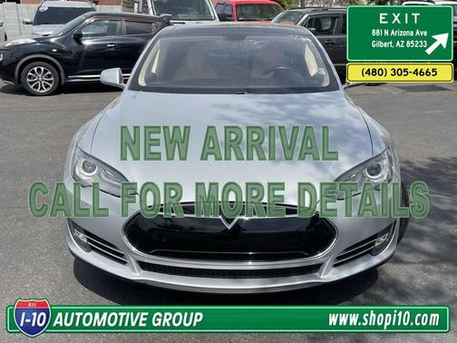 Gray Metallic 2013 Tesla Model S Base