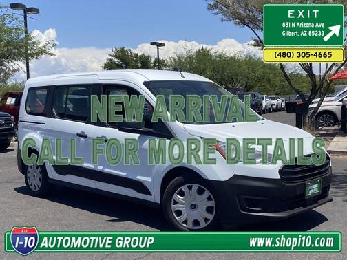 Frozen White 2019 Ford Transit Connect XL