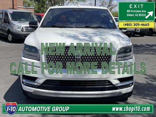 Pristine White 2020 Lincoln Navigator Reserve