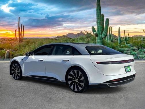 Stellar White 2022 Lucid Air Grand Touring