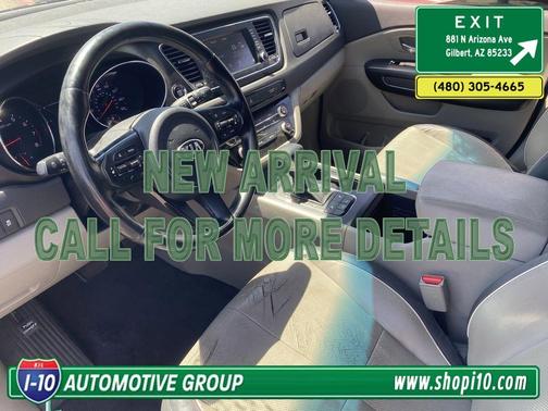 Bright Silver 2017 Kia Sedona LX