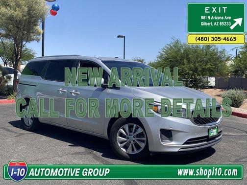 Bright Silver 2017 Kia Sedona LX