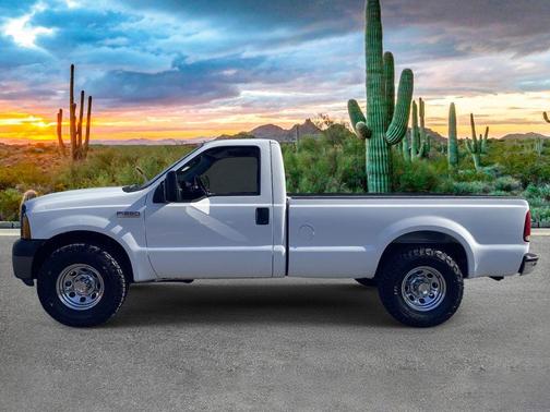 Oxford White Clearcoat 2007 Ford F-350 XL