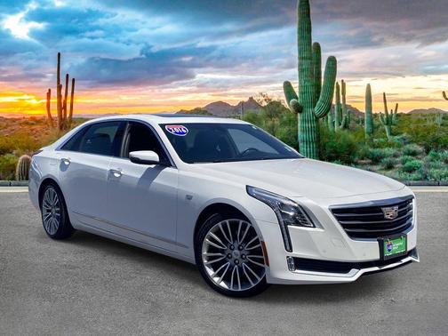 Crystal White Tri-Coat 2016 Cadillac CT6 3.6L Premium Luxury