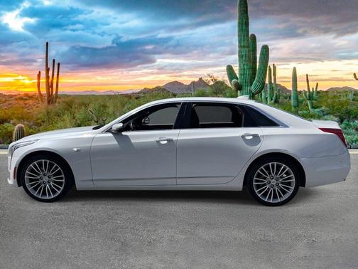 Crystal White Tri-Coat 2016 Cadillac CT6 3.6L Premium Luxury