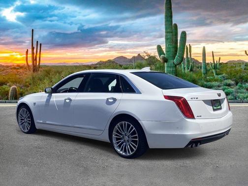 Crystal White Tri-Coat 2016 Cadillac CT6 3.6L Premium Luxury