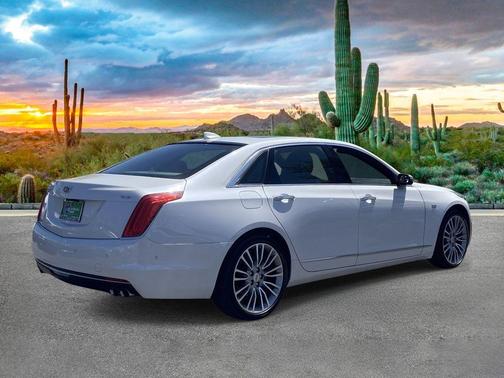 Crystal White Tri-Coat 2016 Cadillac CT6 3.6L Premium Luxury