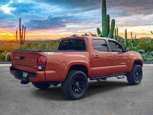 Inferno Red 2016 Toyota Tacoma TRD Sport