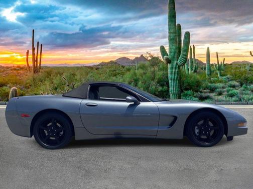 Medium Spiral Gray Metallic 2004 Chevrolet Corvette Base