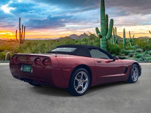 Magnetic Red Metallic II 2002 Chevrolet Corvette Base