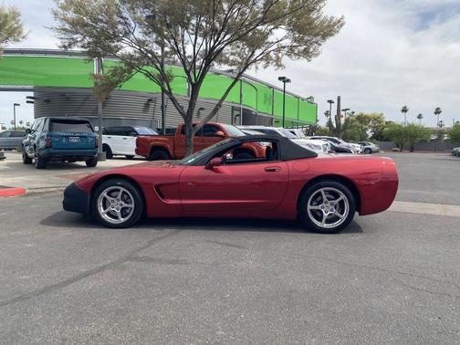 Magnetic Red Metallic II 2002 Chevrolet Corvette Base