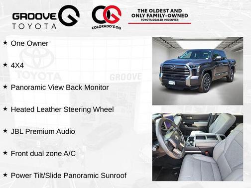 Magnetic Gray Metallic 2024 Toyota Tundra Limited