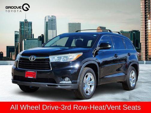 Attitude Black Metallic 2015 Toyota Highlander Limited