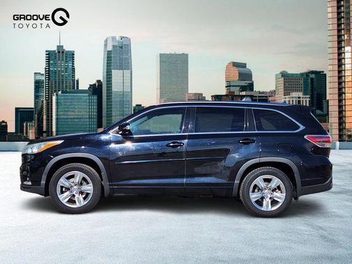 Attitude Black Metallic 2015 Toyota Highlander Limited
