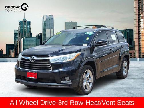 Attitude Black Metallic 2015 Toyota Highlander Limited
