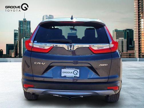 Gray 2018 Honda CR-V EX