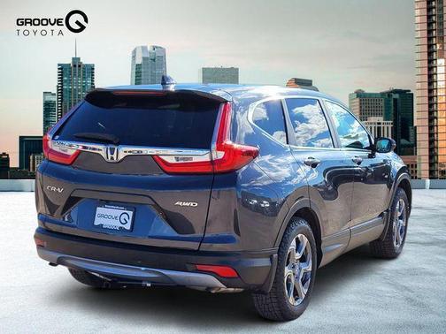 Gray 2018 Honda CR-V EX