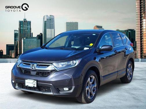 Gray 2018 Honda CR-V EX