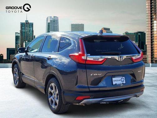 Gray 2018 Honda CR-V EX