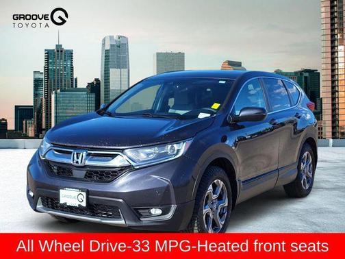 Gray 2018 Honda CR-V EX