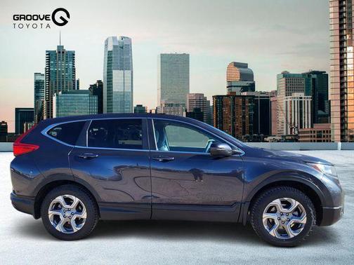 Gray 2018 Honda CR-V EX