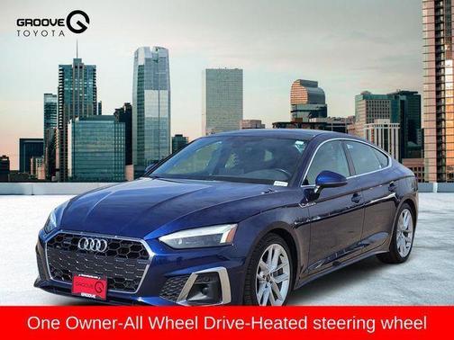 Navarra Blue Metallic 2024 Audi A5 Sportback 45 S Line Premium Plus