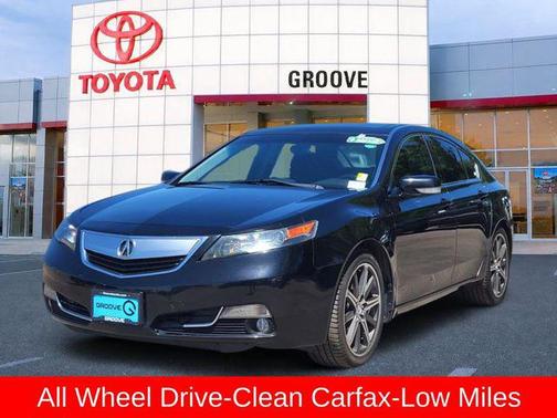 Crystal Black Pearl 2012 Acura TL Technology