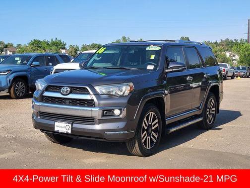 Magnetic Gray Metallic 2016 Toyota 4Runner Limited