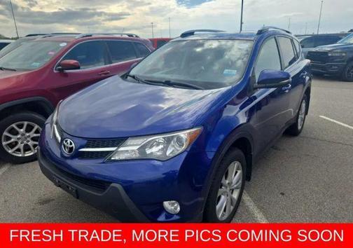 Blue 2014 Toyota RAV4 Limited
