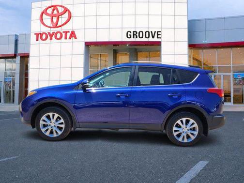 Blue 2014 Toyota RAV4 Limited