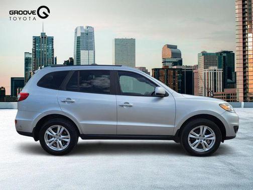 Moonstone Silver 2012 Hyundai SANTA FE Limited