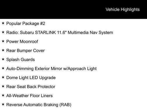 2020 Subaru Outback Onyx Edition XT