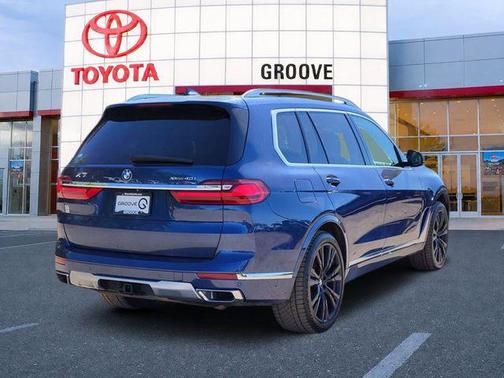 Phytonic Blue Metallic 2019 BMW X7 xDrive40i